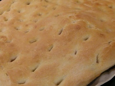 Focaccia con lievito madre