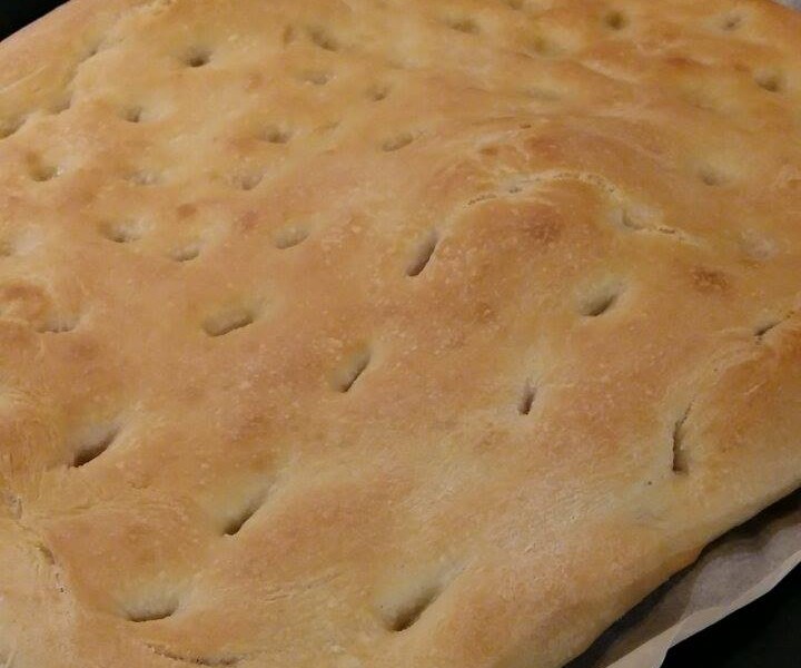 Focaccia con lievito madre