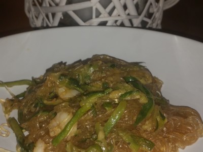 Spaghetti di Soia  con verdure