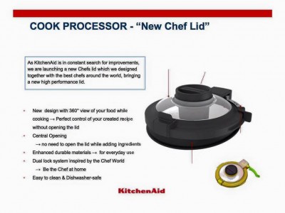 Nuovo coperchio per cook processor