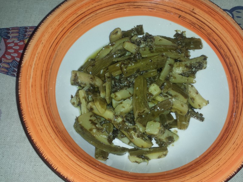 Zucchine croccanti marinate